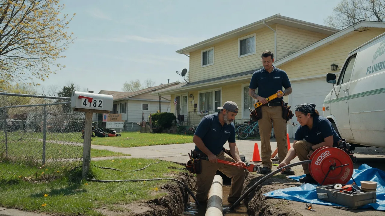 Gas Line Repair in Sacred Heart, MN near me
